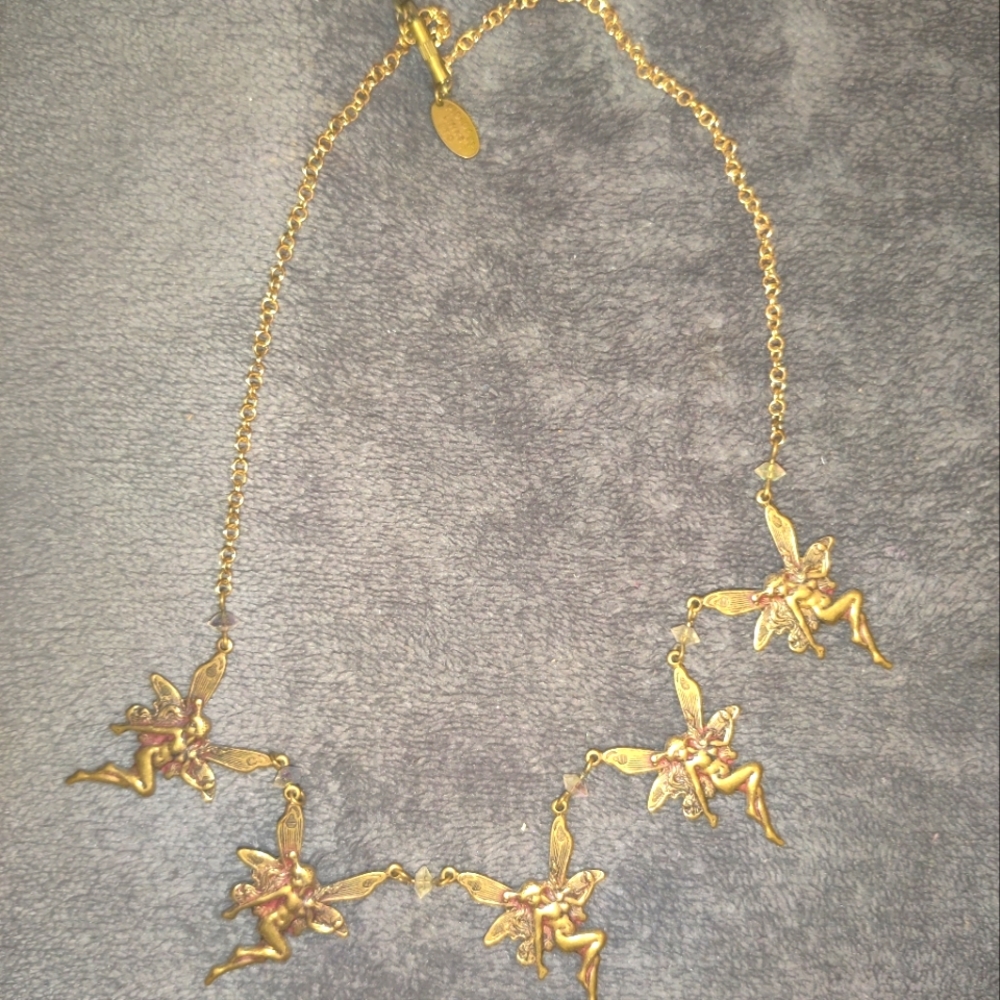 Vintage Fairy necklace PIDIDDLY LInks ltd
